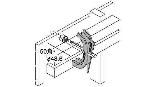 ＫＳ　タイ当板　角丸兼用Ｗ型