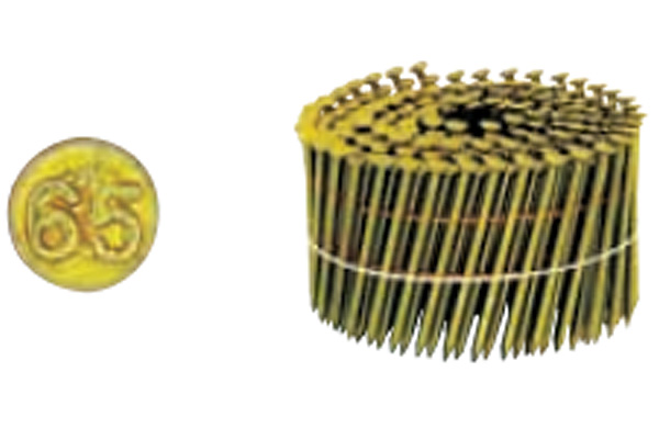 ワイヤ連結ＤメッキＣＮ釘黄２０巻