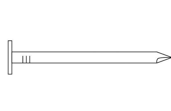 ユニクロテックス釘