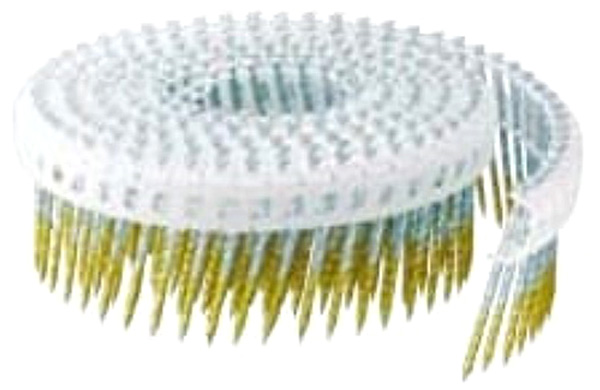 斜めプラ連結釘（スクリングフロア