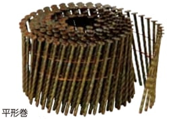 ワイヤー連結釘　スクリューノミ先　１０巻