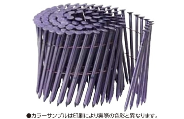 ワイヤー連結釘　Ｎ釘・紫１０巻