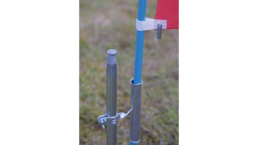 くい丸用　のぼり旗スタンドセット