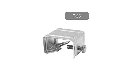 棟金具　角ハゼ丸ハゼ兼用Ｔ－５５