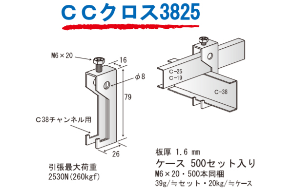 ＣＣクロス３８２５