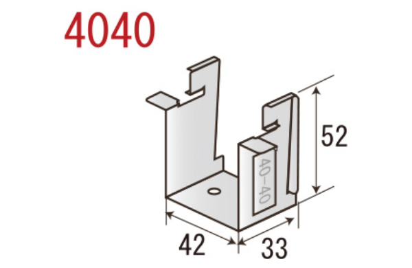 ＳＫクリップ４０４０
