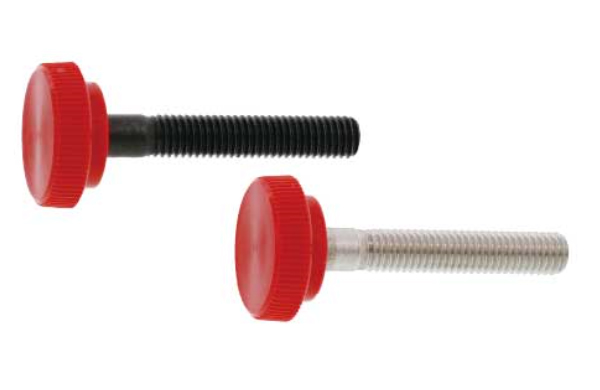 サムスクリュー(丸(赤(半ねじ