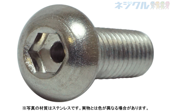 エアー抜きボタンキャップボルト（全（並目