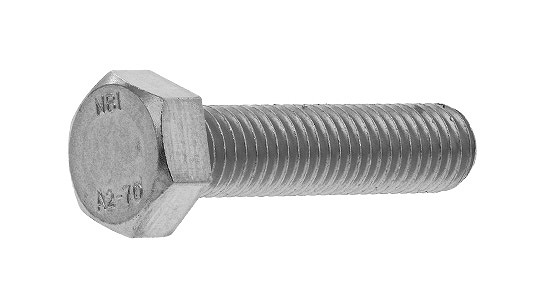 Ａ２ー７０六角ボルト　全ネジ　日本鋲螺製（並目