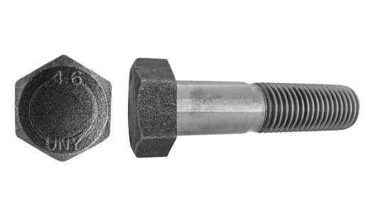 ４．６六角ボルト（半ねじ（ＵＮＹ（並目