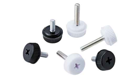 （＋）ナイロン化粧ネジ（白２）