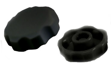 Ｄキャップ（菊型（黒