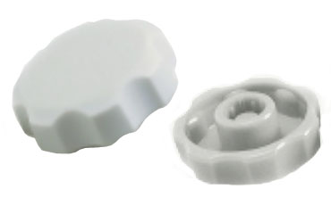 Ｄキャップ（菊型（グレー