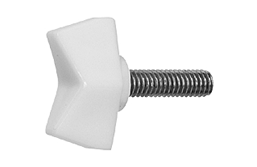 白　ナイロンＷボルト　１