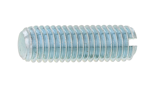 （ー）止めねじ（平先）