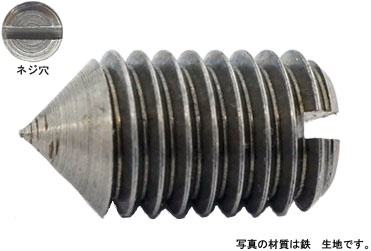 （ー）止めねじ（剣先）