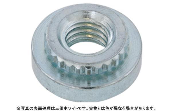 クリンチングブローチングナット