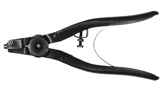 グリップ止め輪用治具（大陽