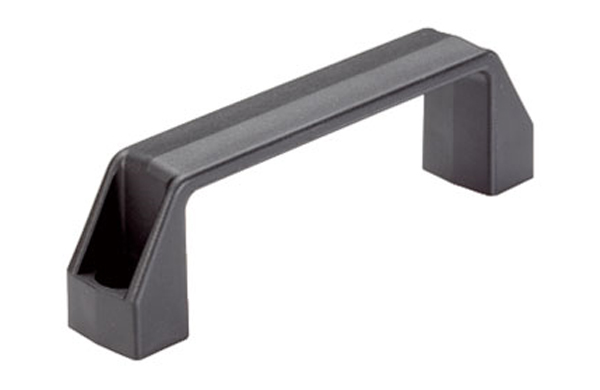 アーチ形グリップ前面固定（プラ黒