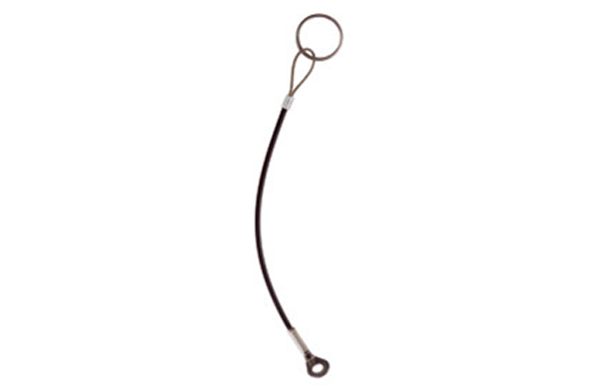 保持ケーブル（キーリングラグ板黒