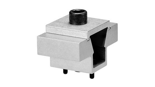 くさびクランプ口金を加工して使用