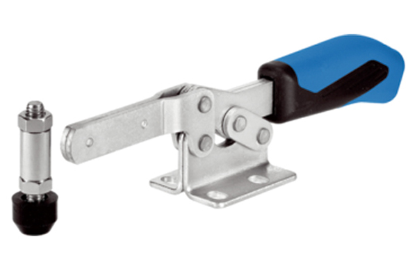 水平トグルクランプ　水平固定板