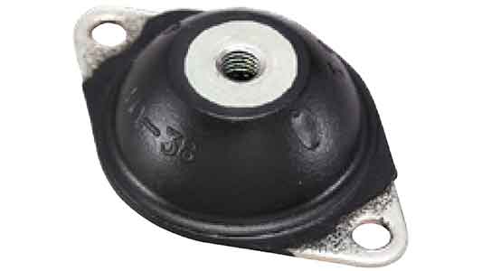 軽量用防振ゴム　ＫＱ（倉敷化工製