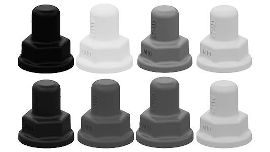 ＥＬ　シングルナットＷ付キャップ