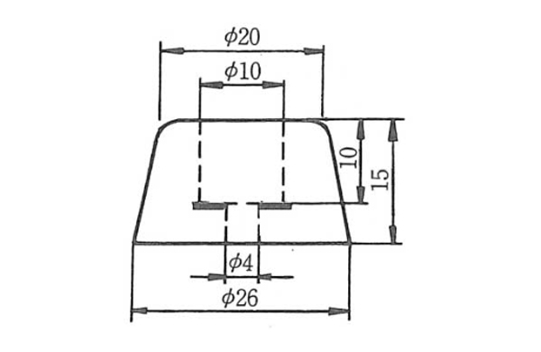 ゴム脚（Ｗ入　ＵＣＫー２６