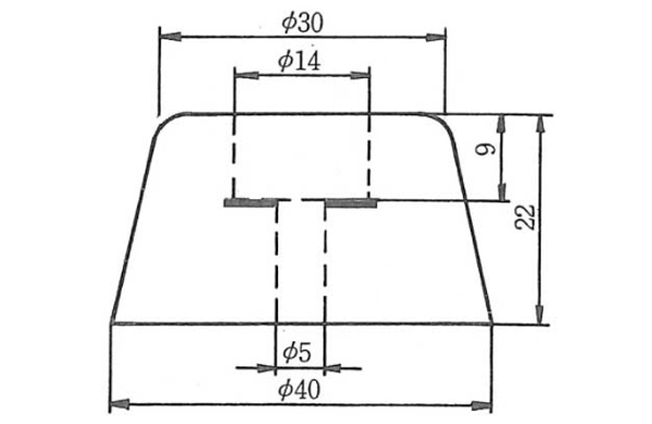 ゴム脚（Ｗ入　ＵＣＫー４０