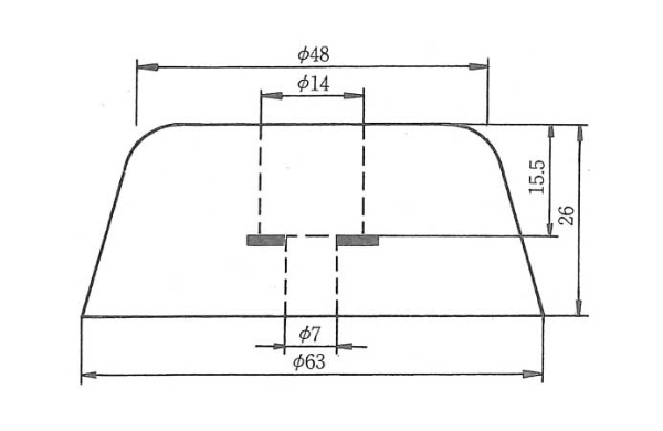 ゴム脚（Ｗ入　ＵＣＫー６３