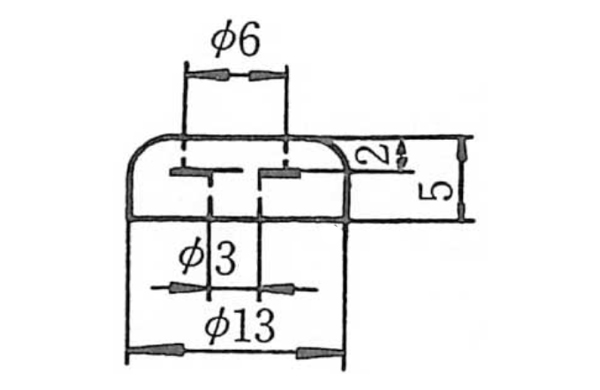 ゴム脚（Ｗ入　ＵＥＳＫー１３