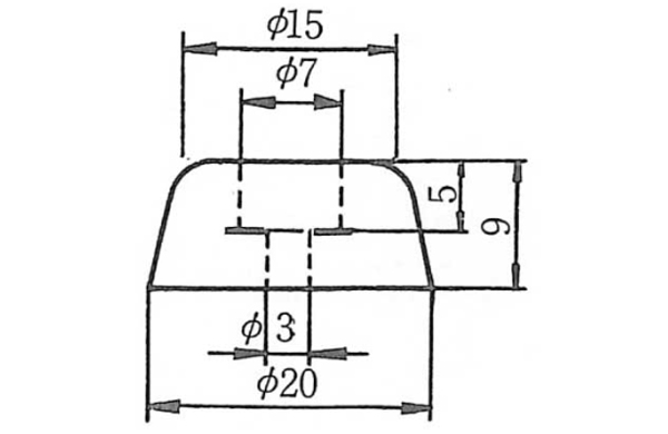 ゴム脚（Ｗ入　ＵＣＳＫー２０９