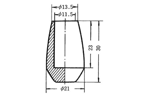 パイプ用ゴム脚　ＫＰー４