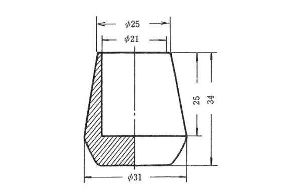 パイプ用ゴム脚　ＫＰー７