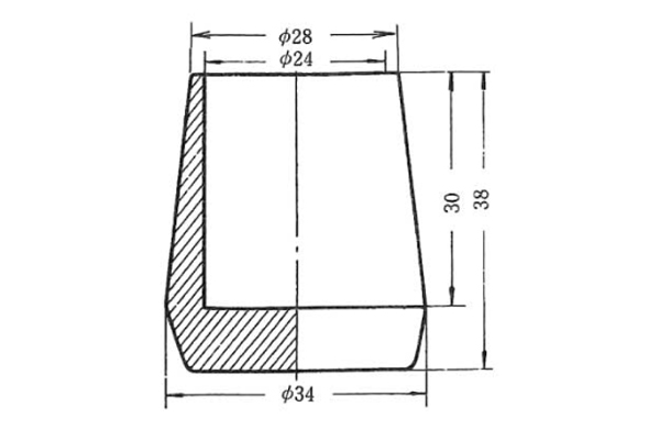 パイプ用ゴム脚　ＫＰー８