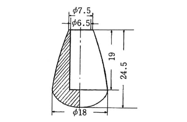 パイプ用ゴム脚　ＵＥＫＰー３