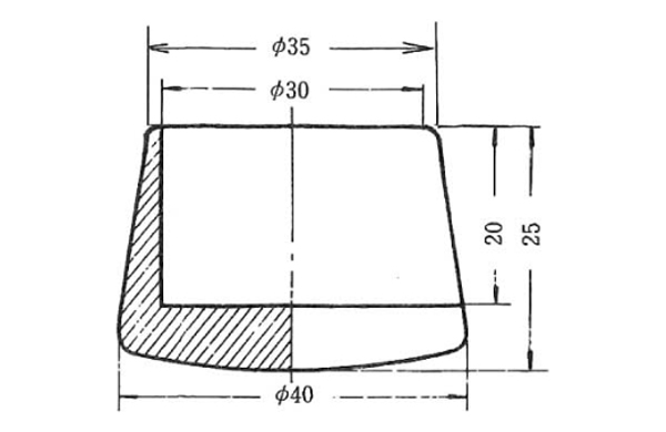 パイプ用ゴム脚　ＵＥＫＰー１２