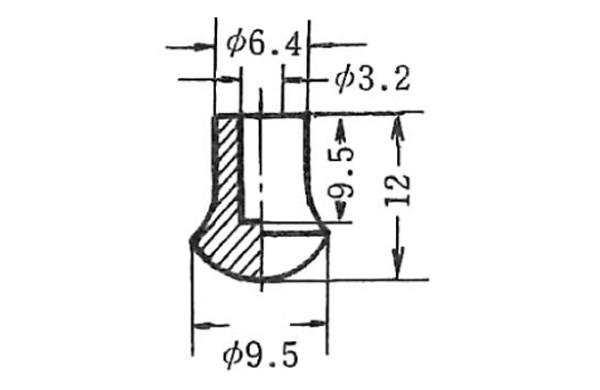 パイプ用ゴム脚　ＵＥＫＰー１１３