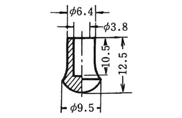 パイプ用ゴム脚　ＵＥＫＰー４２０