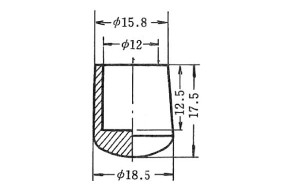 パイプ用ゴム脚　ＵＥＫＰー１０７