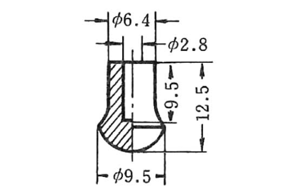 パイプ用ゴム脚　ＵＣＫＰー１０１