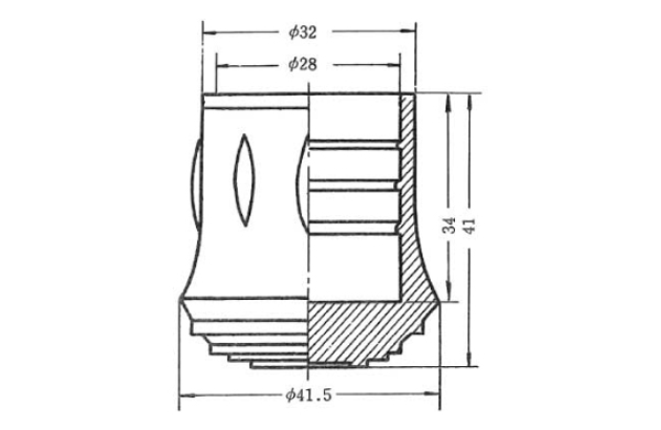 パイプ用ゴム脚　ＵＣＫＰー２１