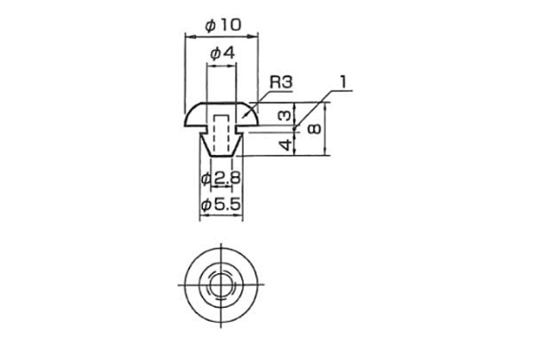 差し込み型バンパー　ＲＢー４１０