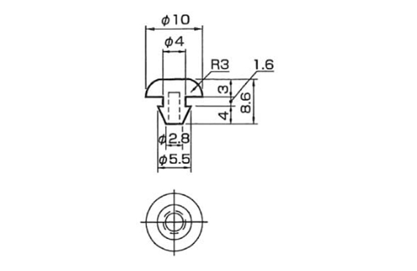 差し込み型バンパー　ＲＢー４１６