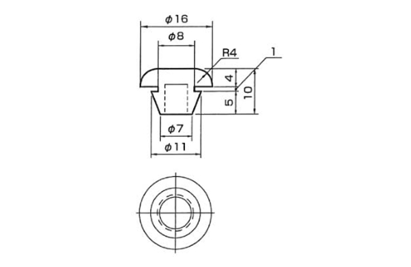差し込み型バンパー　ＲＢー８１０