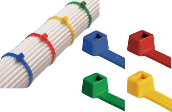 カラータイ（青・緑・赤・黄