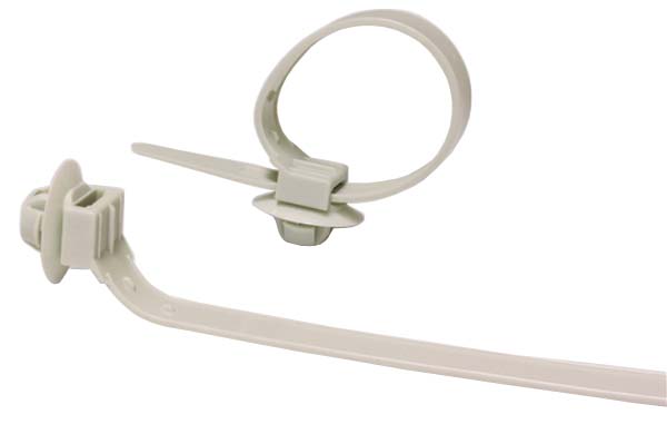 プッシュマウントタイ（アイボリー