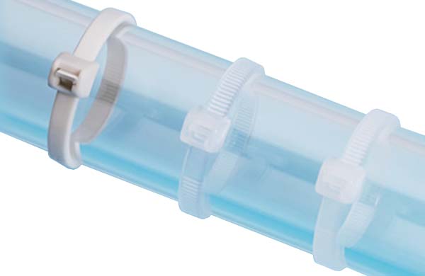 チューブタイ　白