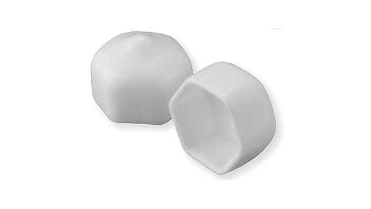 保護キャップ六角ボルト頭用（白）